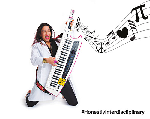 vanessa playing guitar