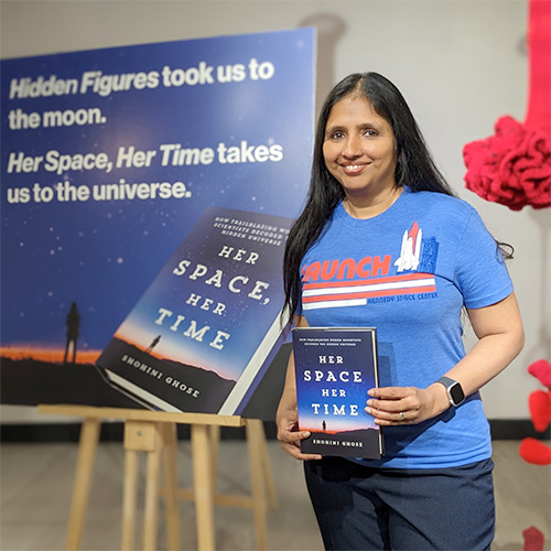 Shohini speaking at the launch