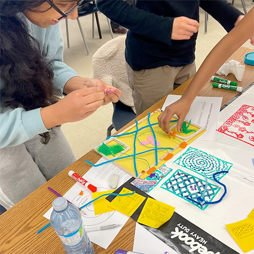 kids at Up 4 the Challenge